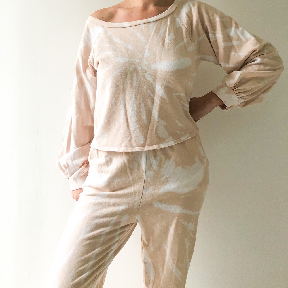 Blush Tie Dye Lounge Set